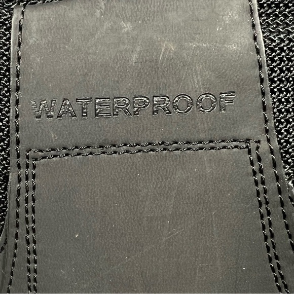 SPERRY TOP-SIDER SeaRacer Waterproof Black Boots Women's Size 8 - Picture 8 of 16